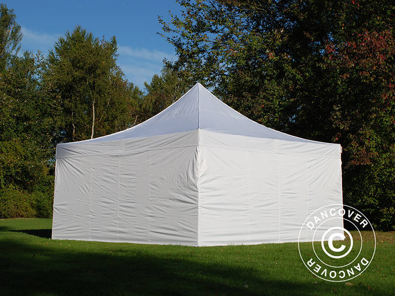 Namiot Ekspresowy FleXtents Xtreme 50 5x5m Biały, mq 4 ściany boczne - Image 11
