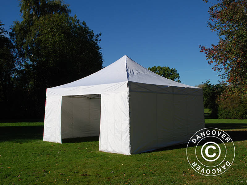 Namiot Ekspresowy FleXtents Xtreme 50 5x5m Biały, mq 4 ściany boczne - Image 13