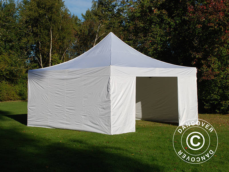 Namiot Ekspresowy FleXtents Xtreme 50 5x5m Biały, mq 4 ściany boczne - Image 8