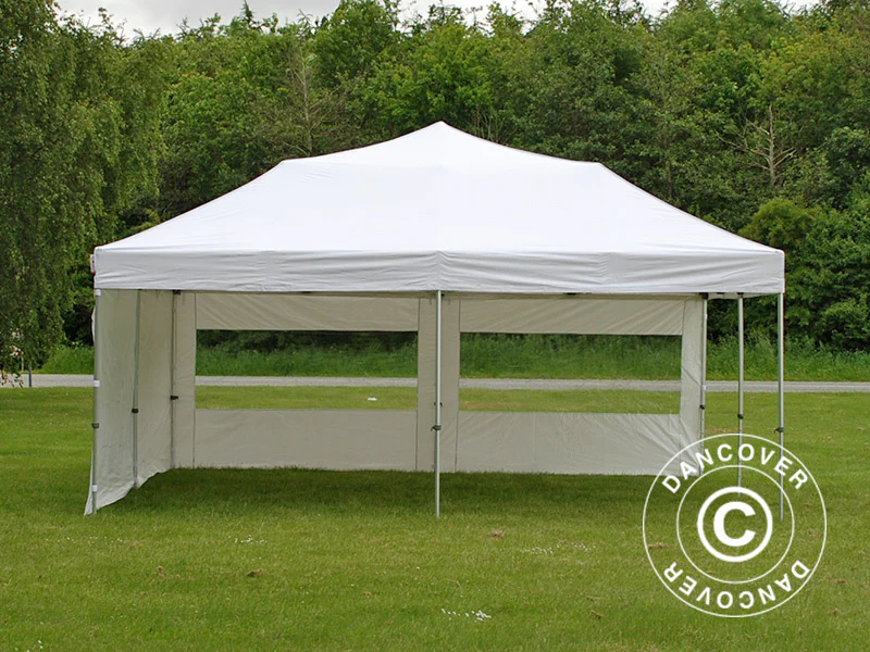 Namiot Ekspresowy FleXtents Xtreme 50 6x6m Biały, mq 8 ściany boczne - Image 12