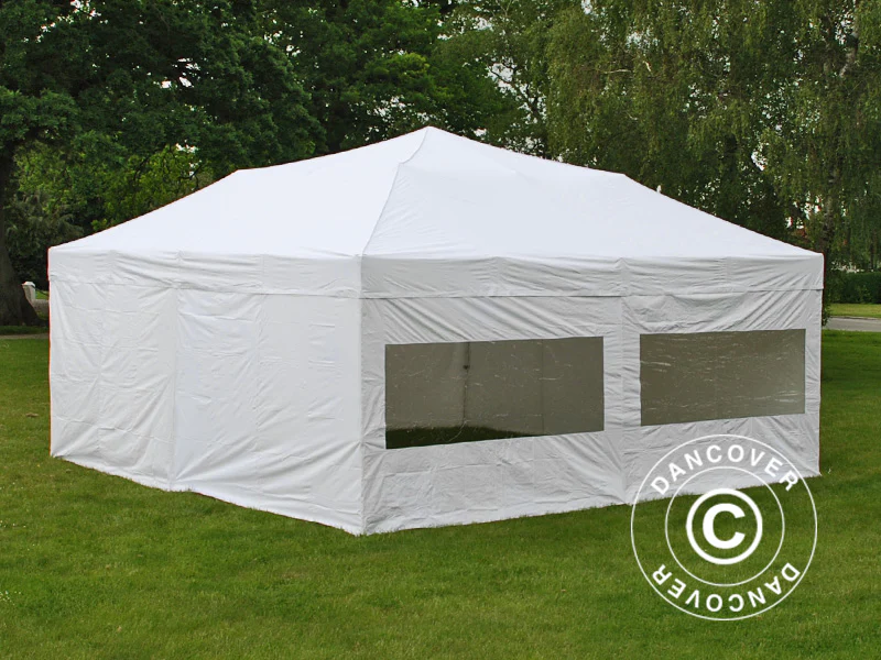 Namiot Ekspresowy FleXtents Xtreme 50 6x6m Biały, mq 8 ściany boczne - Image 3
