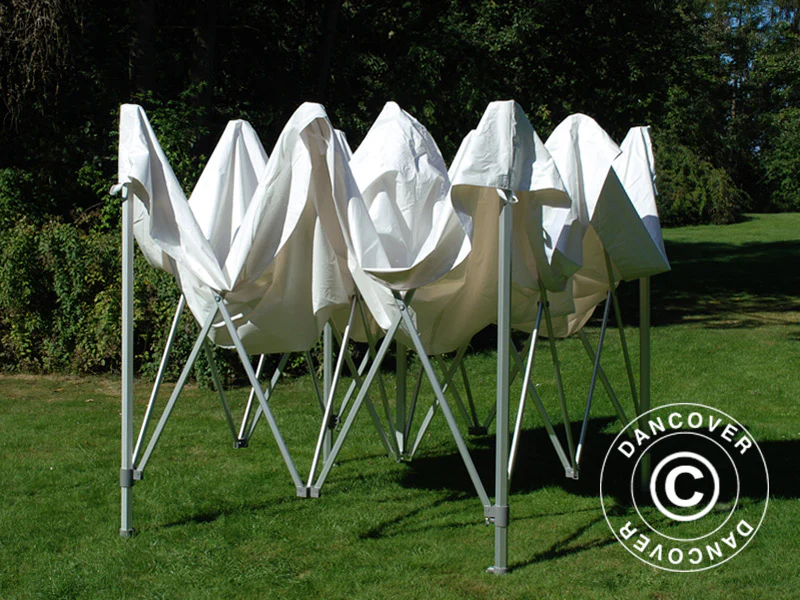 Namiot Ekspresowy FleXtents Xtreme 50 Heavy Duty 4x4m, Biały 4 ściany boczne - Image 11