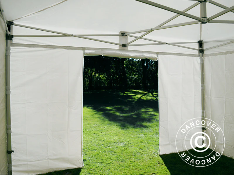 Namiot Ekspresowy FleXtents Xtreme 50 Heavy Duty 4x4m, Biały 4 ściany boczne - Image 15