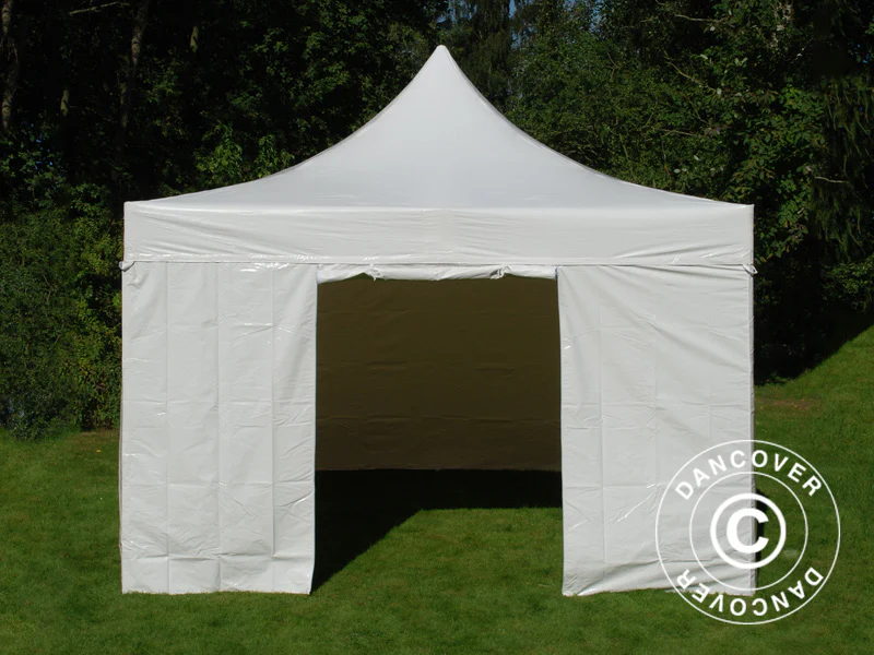 Namiot Ekspresowy FleXtents Xtreme 50 Heavy Duty 4x4m, Biały 4 ściany boczne - Image 16