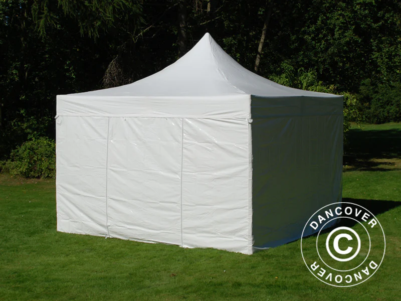Namiot Ekspresowy FleXtents Xtreme 50 Heavy Duty 4x4m, Biały 4 ściany boczne - Image 18