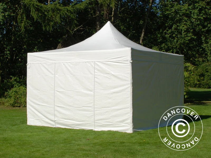 Namiot Ekspresowy FleXtents Xtreme 50 Heavy Duty 4x4m, Biały 4 ściany boczne - Image 3