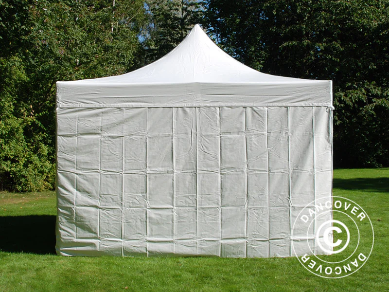 Namiot Ekspresowy FleXtents Xtreme 50 Heavy Duty 4x4m, Biały 4 ściany boczne - Image 4
