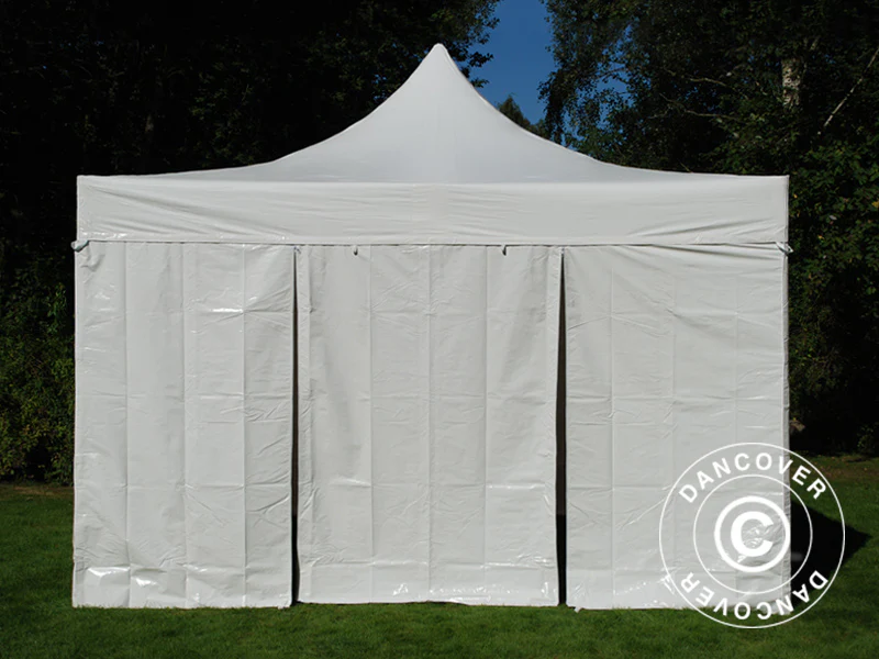 Namiot Ekspresowy FleXtents Xtreme 50 Heavy Duty 4x4m, Biały 4 ściany boczne - Image 5