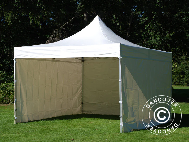 Namiot Ekspresowy FleXtents Xtreme 50 Heavy Duty 4x4m, Biały 4 ściany boczne - Image 7