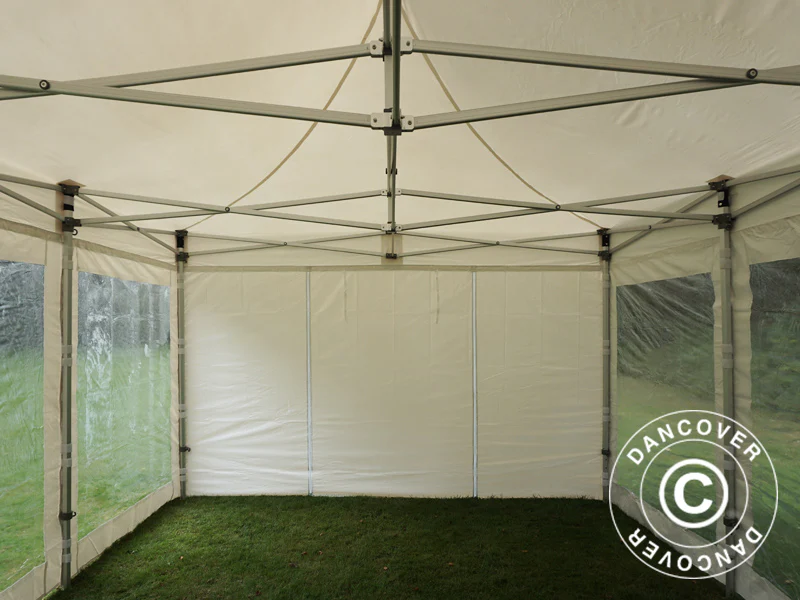 Namiot Ekspresowy FleXtents Xtreme 50 Heavy Duty 4x6m Biały, 8 ściany boczne - Image 10
