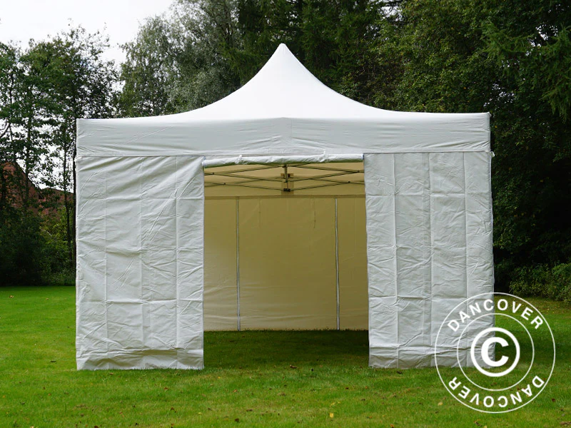 Namiot Ekspresowy FleXtents Xtreme 50 Heavy Duty 4x6m Biały, 8 ściany boczne - Image 9