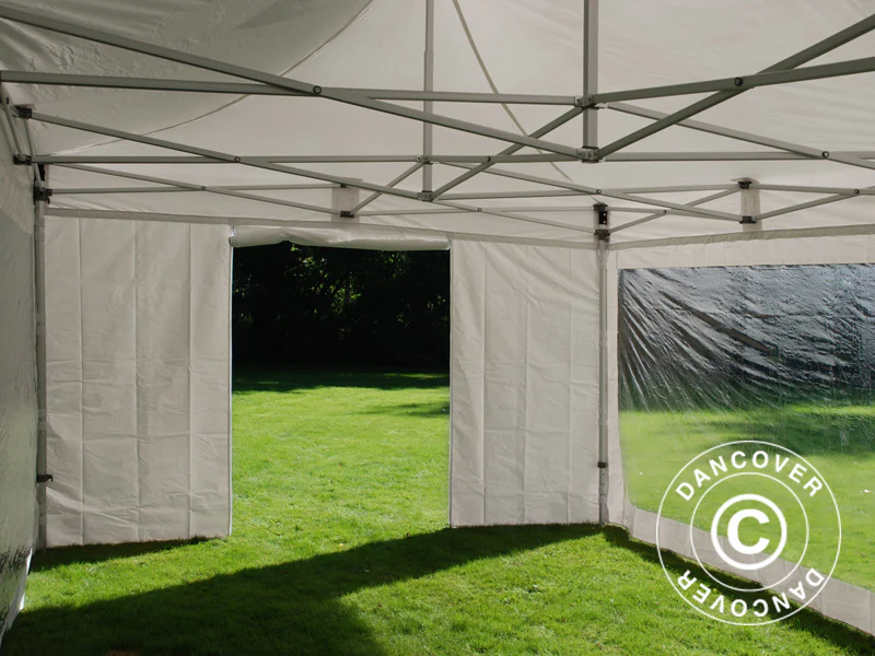Namiot Ekspresowy FleXtents Xtreme 50 Heavy Duty 4x8m Biały, 6 ściany boczne - Image 10