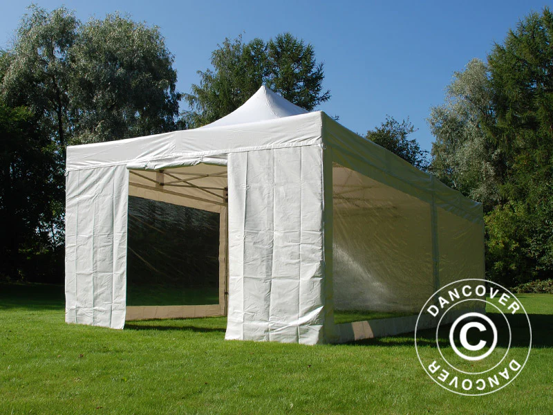 Namiot Ekspresowy FleXtents Xtreme 50 Heavy Duty 4x8m Biały, 6 ściany boczne - Image 18