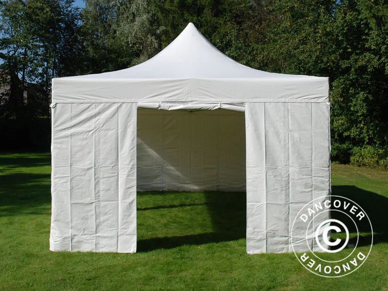 Namiot Ekspresowy FleXtents Xtreme 50 Heavy Duty 4x8m Biały, 6 ściany boczne - Image 4