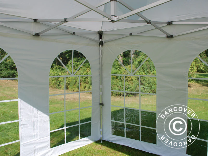 Namiot Ekspresowy FleXtents Xtreme 50 Vintage Style 3x3m Biały, mq 4 ściany boczne - Image 15