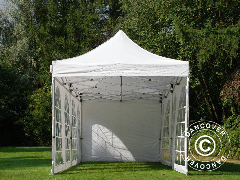 Namiot Ekspresowy FleXtents Xtreme 50 Vintage Style 3x6m Biały, mq 6 ściany boczne - Image 13