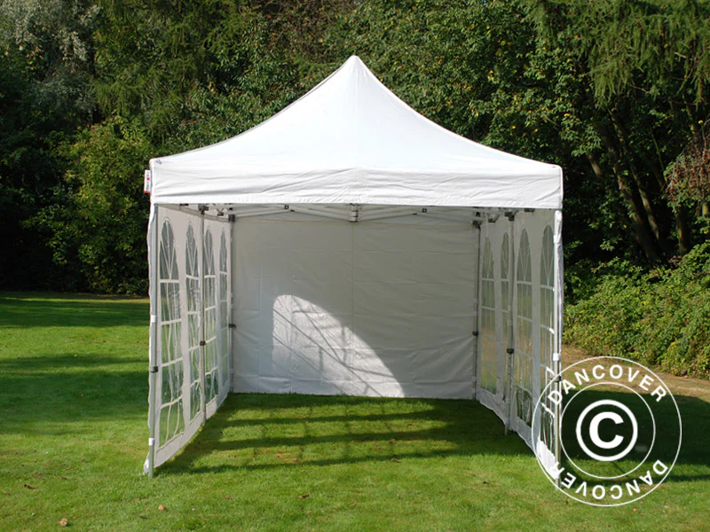 Namiot Ekspresowy FleXtents Xtreme 50 Vintage Style 3x6m Biały, mq 6 ściany boczne - Image 17