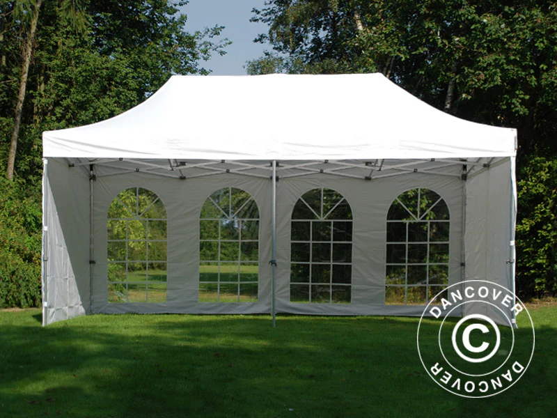 Namiot Ekspresowy FleXtents Xtreme 50 Vintage Style 3x6m Biały, mq 6 ściany boczne - Image 19