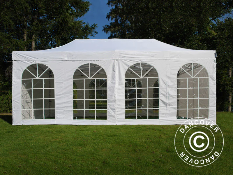 Namiot Ekspresowy FleXtents Xtreme 50 Vintage Style 3x6m Biały, mq 6 ściany boczne - Image 22
