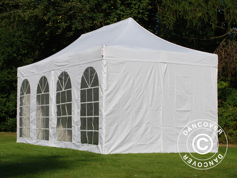 Namiot Ekspresowy FleXtents Xtreme 50 Vintage Style 3x6m Biały, mq 6 ściany boczne - Image 29