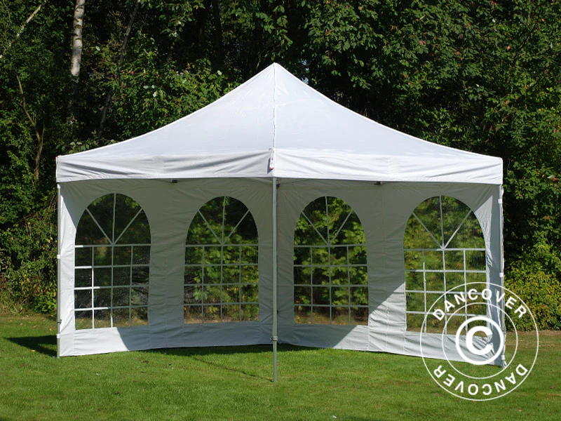 Namiot Ekspresowy FleXtents Xtreme 50 Vintage Style 4x4m Biały, mq 4 ściany boczne - Image 18