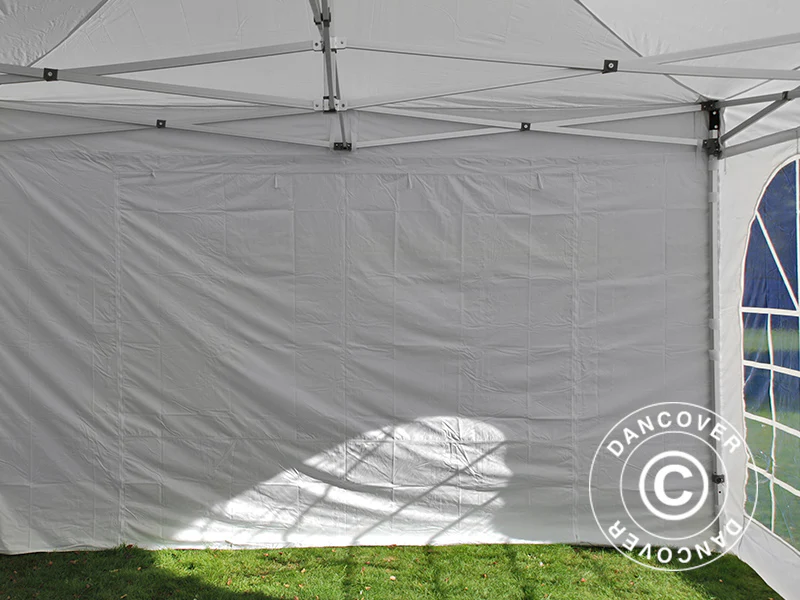 Namiot Ekspresowy FleXtents Xtreme 50 Vintage Style 4x6m Biały, mq 8 ściany boczne - Image 19