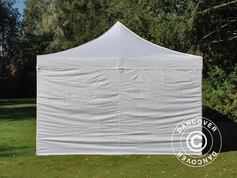 Namiot Ekspresowy FleXtents Xtreme 50 Vintage Style 4x8m Bialy, mq 6 sciany boczne - Image 10