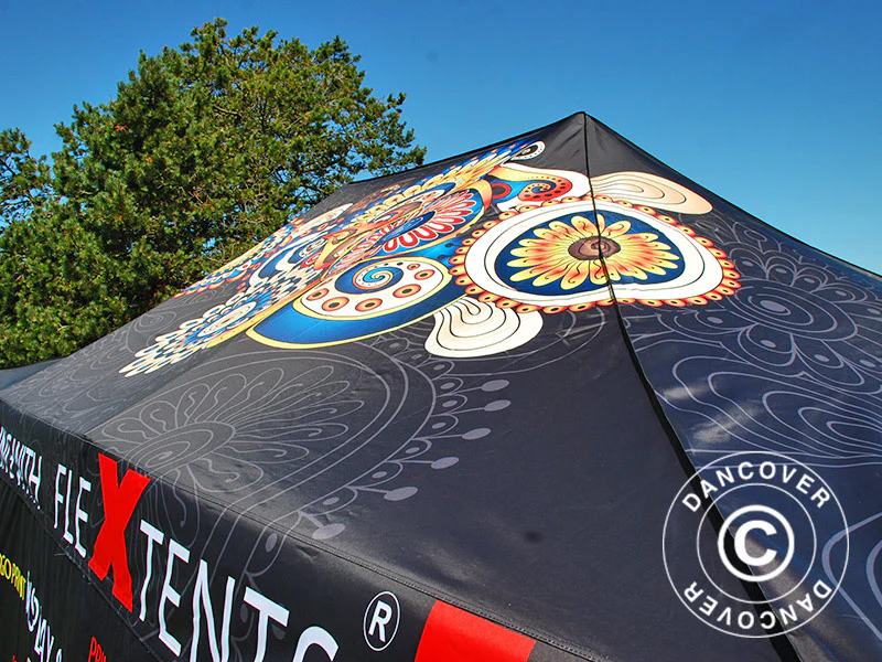Namiot ekspresowy FleXtents Xtreme 50 z pełnym zadrukiem cyfrowym, 4x8m - Image 5