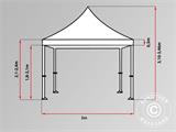 Namiot Ekspresowy FleXtents Xtreme 60 3x3m Biały - Image 8