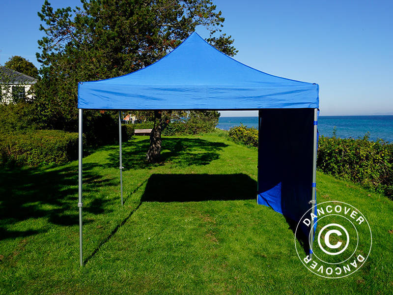 Namiot ekspresowy FleXtents Xtreme 60 3x3m Niebieski, mq 4 ściany boczne - Image 8