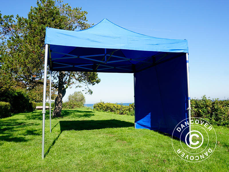 Namiot ekspresowy FleXtents Xtreme 60 3x3m Niebieski, mq 4 ściany boczne - Image 9