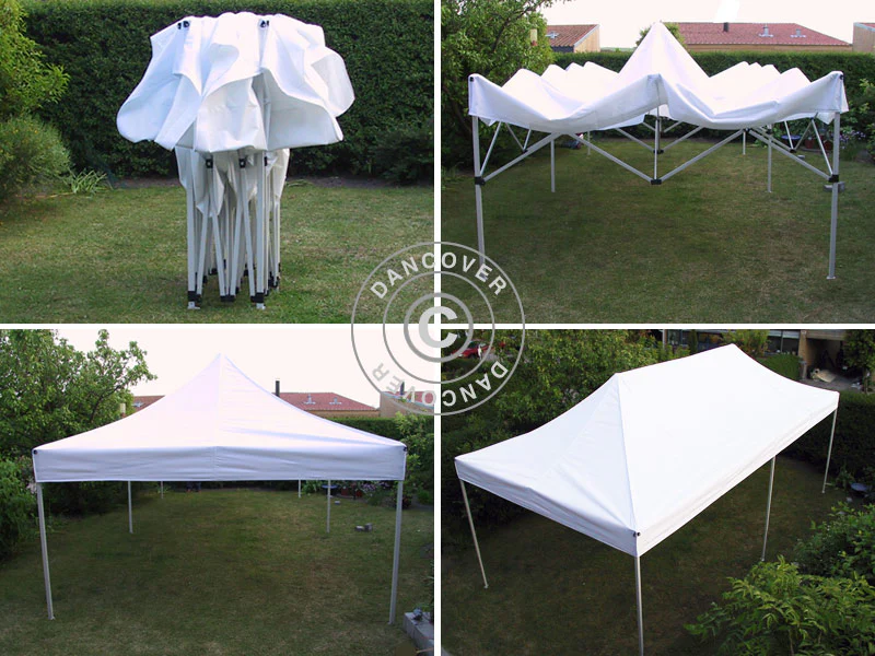 Namiot ekspresowy FleXtents Xtreme 60 3x6m Niebieski, mq 6 ściany boczne - Image 5