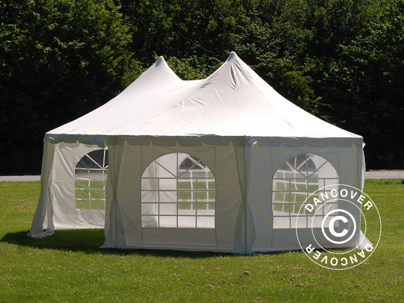Namiot imprezowy Elegance 6,8x5m, biały - Image 2