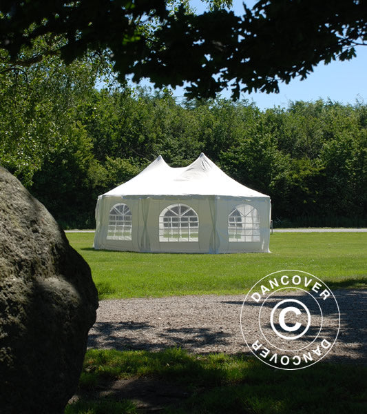 Namiot imprezowy Elegance 6,8x5m, biały - Image 3