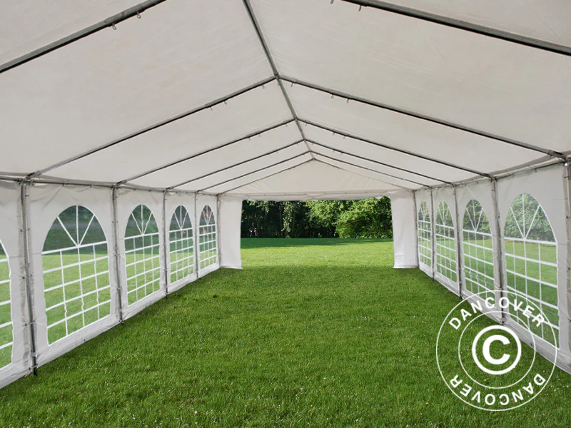 Namiot imprezowy Exclusive 5x12m PVC 900, Biały - Image 10