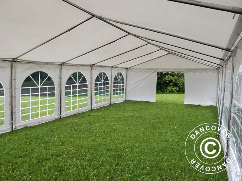 Namiot imprezowy Exclusive 5x12m PVC 900, Biały - Image 11
