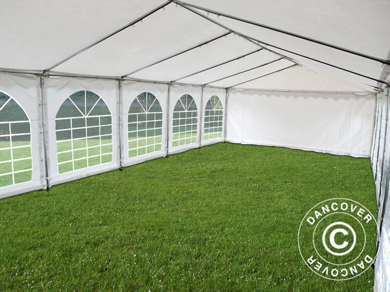 Namiot imprezowy Exclusive 5x12m PVC 900, Biały - Image 12