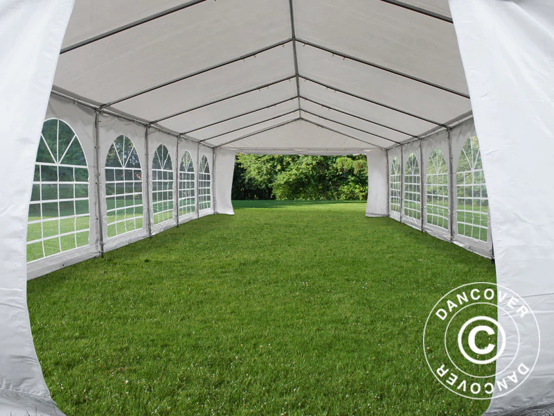Namiot imprezowy Exclusive 5x12m PVC 900, Biały - Image 14