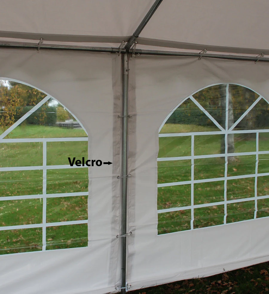 Namiot imprezowy Exclusive 5x12m PVC 900, Biały - Image 16
