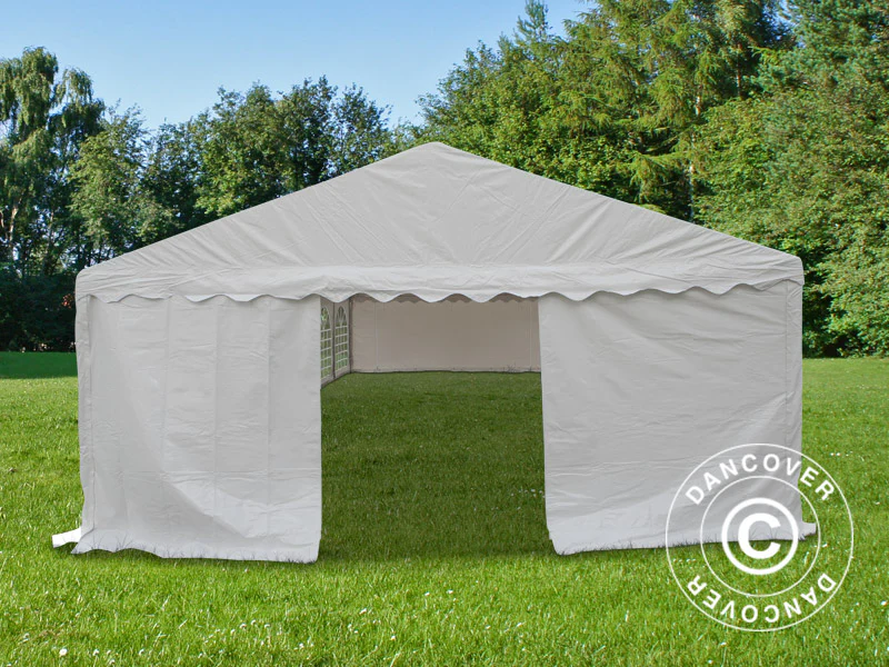 Namiot imprezowy Exclusive 5x12m PVC 900, Biały - Image 5