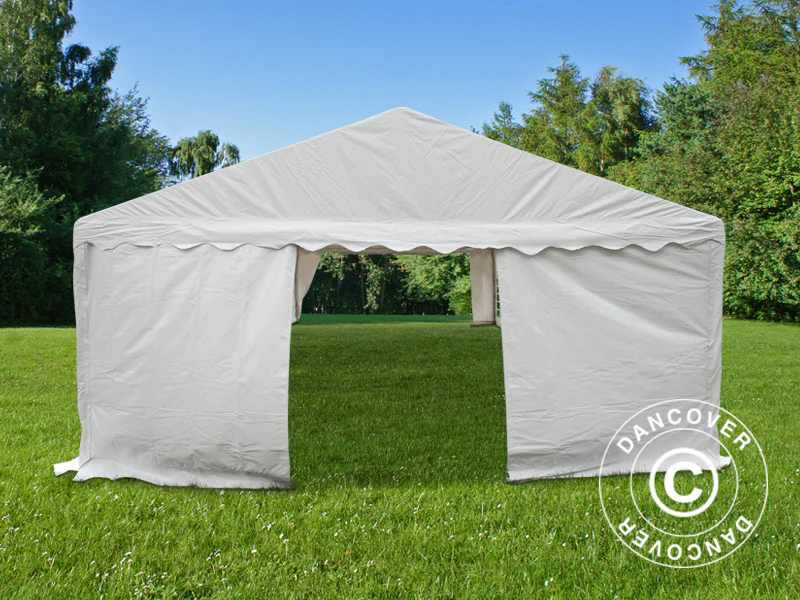 Namiot imprezowy Exclusive 5x12m PVC 900, Biały - Image 6