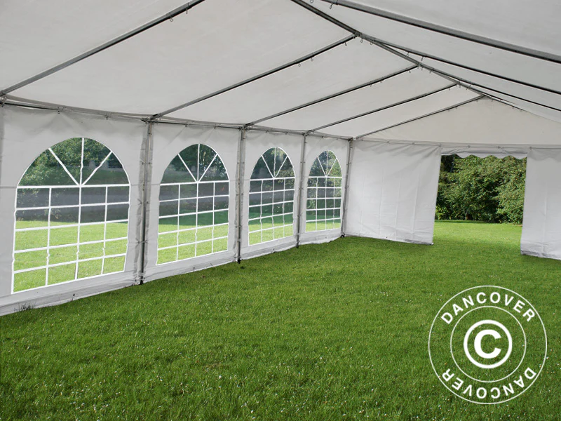 Namiot imprezowy Exclusive 5x12m PVC 900, Biały - Image 9