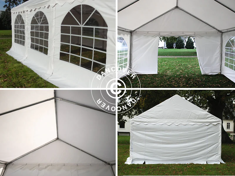 Namiot imprezowy Original 3x6m PVC 900, Biały - Image 7