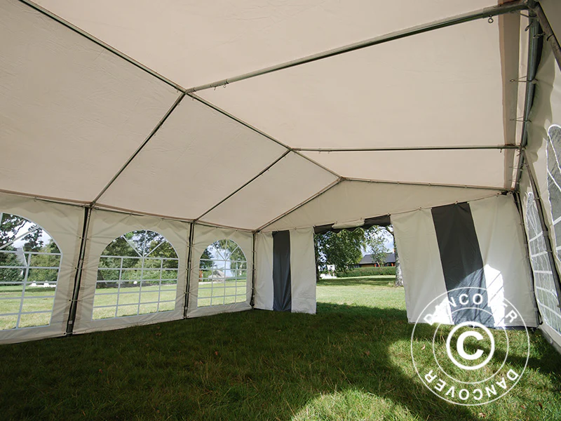 Namiot imprezowy Original 3x6m PVC 900, Szary/Biały - Image 6