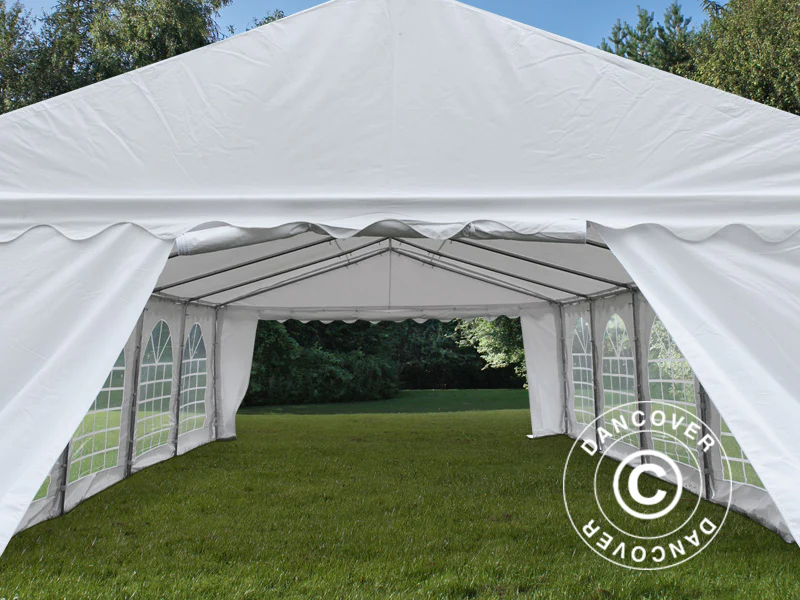 Namiot imprezowy Original 4x10m PVC 900, Biały - Image 6