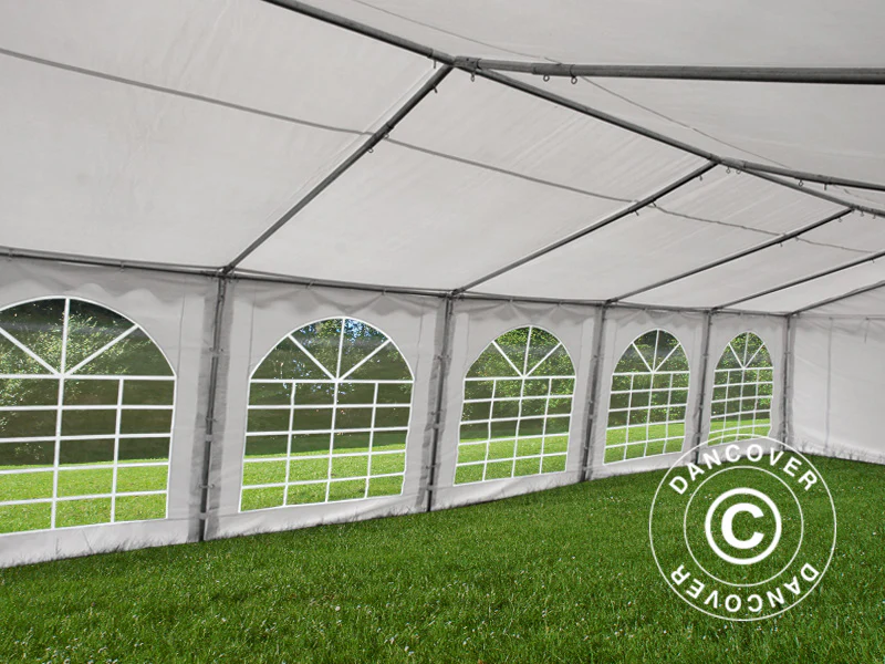 Namiot imprezowy Original 4x10m PVC 900, Biały - Image 7