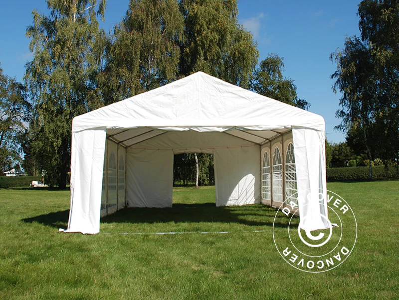 Namiot imprezowy Original 4x6m PVC, 900 "Arched", Biały - Image 2