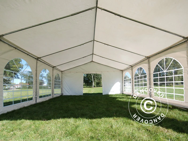 Namiot imprezowy Original 4x6m PVC, 900 "Arched", Biały - Image 4