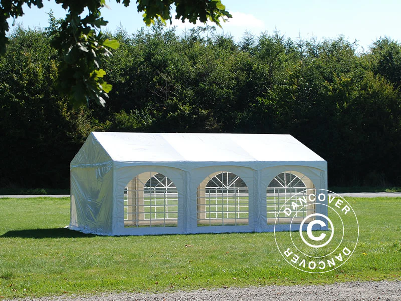 Namiot imprezowy Original 4x6m PVC, 900 "Arched", Biały - Image 6