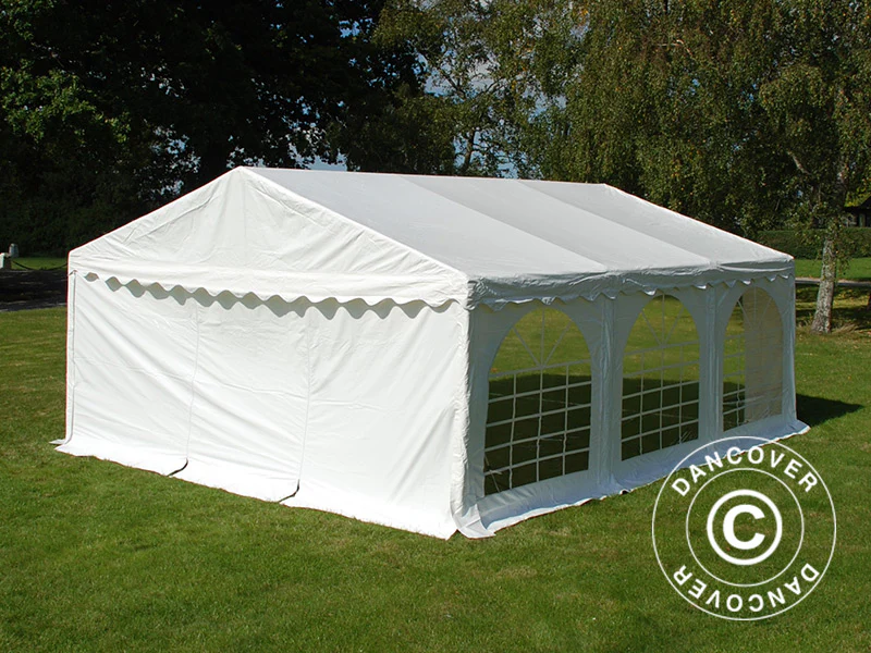 Namiot imprezowy Original 4x6m PVC 900, Biały - Image 4